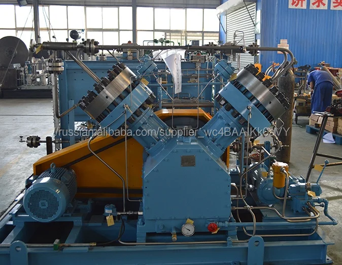 2.5m3/ч 250bar высокого давления CNG натуральный Gas100 % без масла мембранный поршневой компрессор