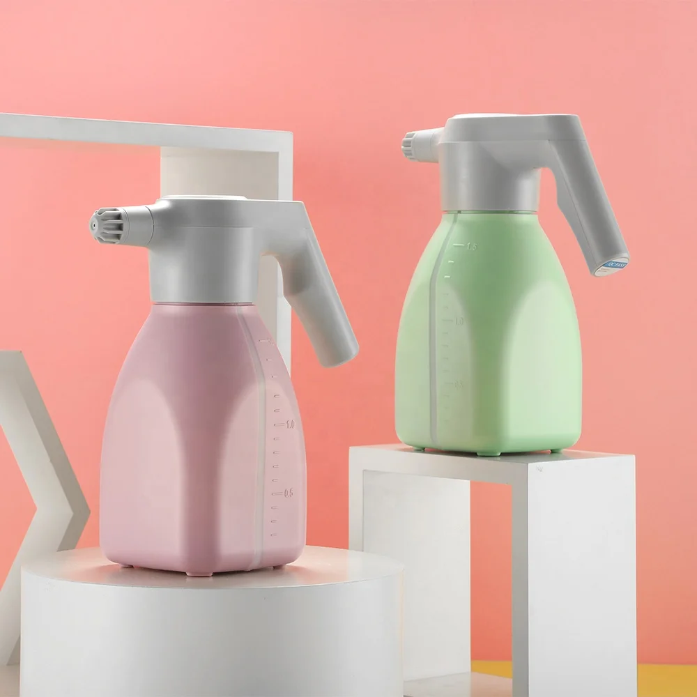 
1.5L USB Rechargeable Automatic ABS Plastic Hand Sanitizer Auto Disinfection Spray Bottle Garden Electric Spray B 