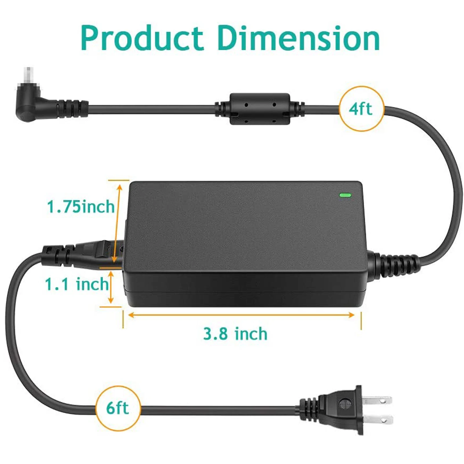 ETI new arrival 45W 19.5V 2.31A 4.5*3.0mm wholesale laptop ac dc charger for DELL universal