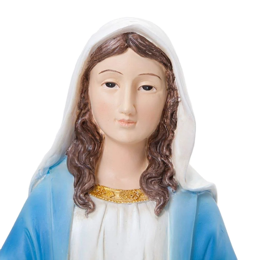 Polyresin Virgin Mary Statue Figurine Resin Crafts Sculpture garden home decoration
