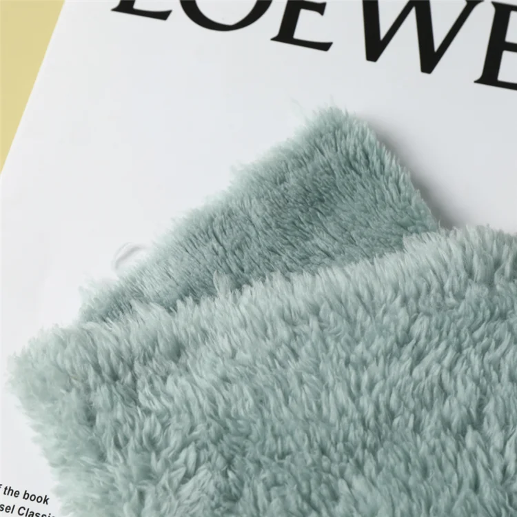 High quality double side shu velveteen sherpa fleece fabric