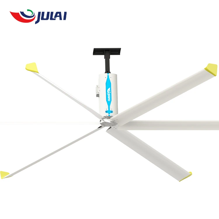 JULAI OEM 3m/10ft HVLS потолочный вентилятор, большой промышленный потолочный вентилятор