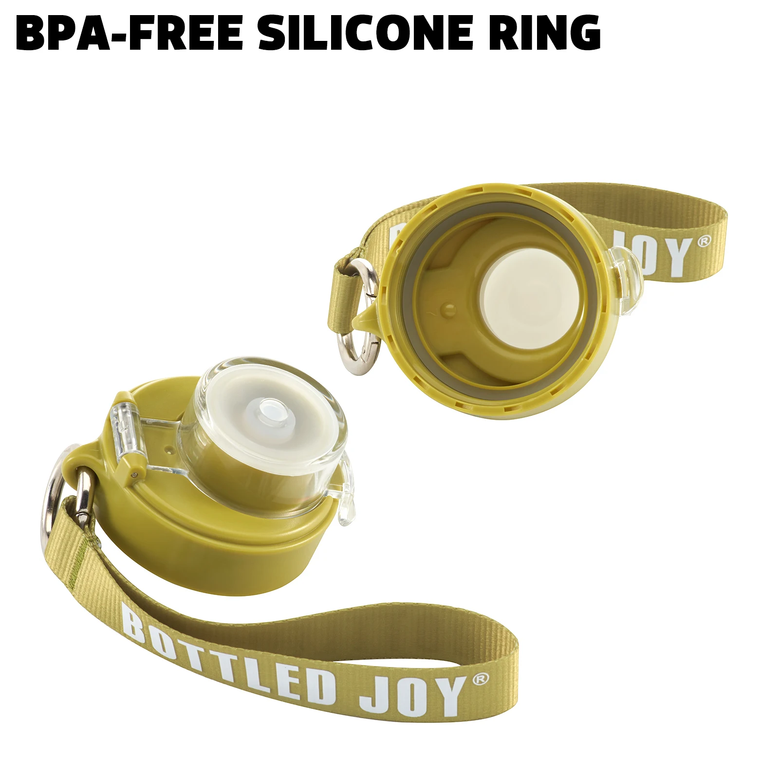 BOTTLED JOY Colorful Big Water Bottle Gym 1.5L/2.5L Large Capacity Water Jug Keg