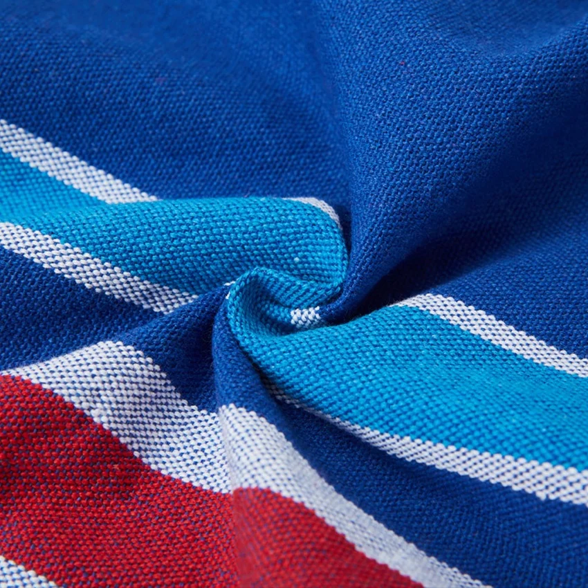 Уличный холщовый хлопковый гамак, оптовая продажа, гамак для улицы из чесаного хлопка, одиночный двойной гамак