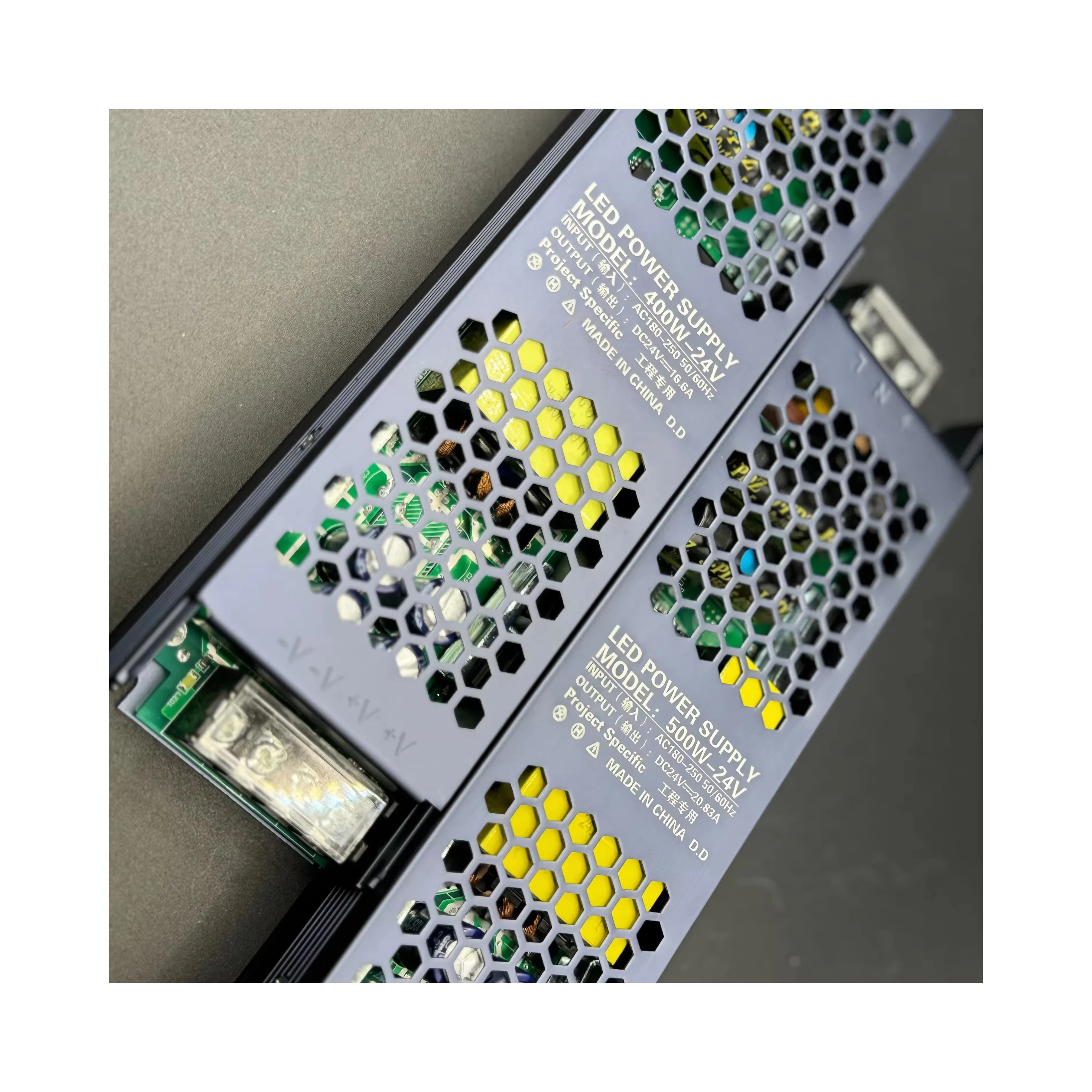 IP20 светодиодная мощность dc12v/24v 60w алюминиевый корпус военный класс светодиодный умный выключатель лампы с электропитанием Сверхтонкий источник питания