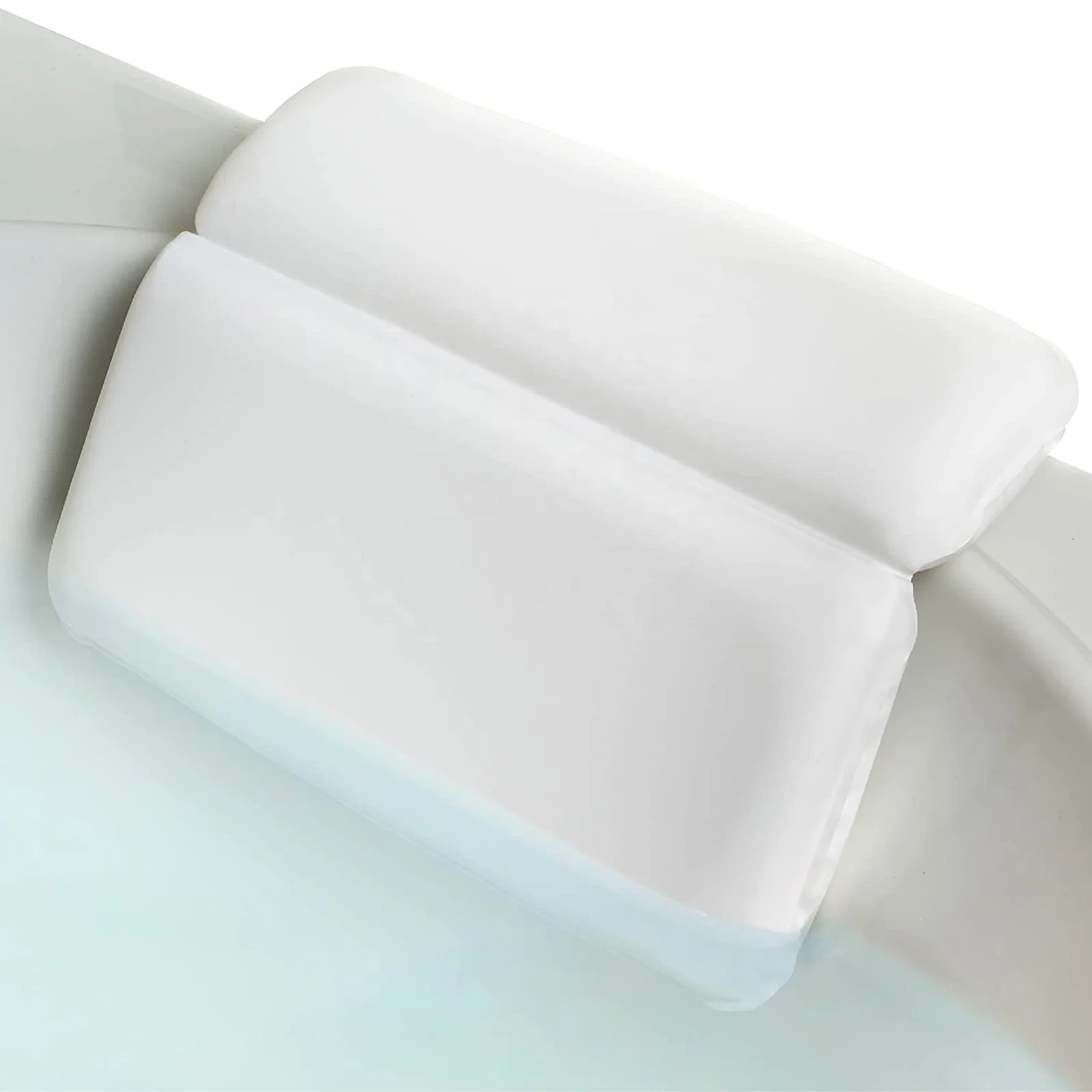 Bath Pillow Luxury Bathroom Bathtub Decor Essentials Non-Slip Waterproof Pillow with Strong Suction Cup Hot Tub Neck Support Spa