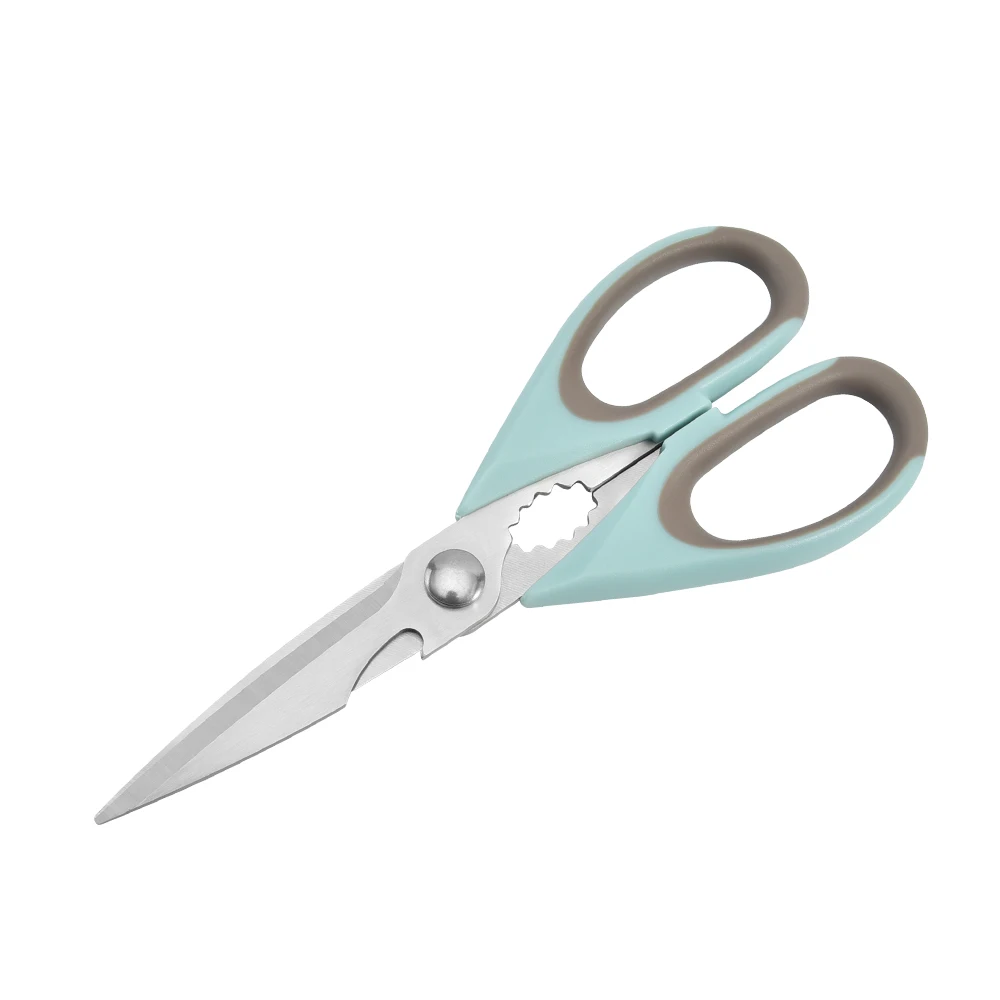 High Quality Stainless Steel Multi-Function Kitchen Shears for Home Kitchen Usage with Blade Shell Cover for Cutting