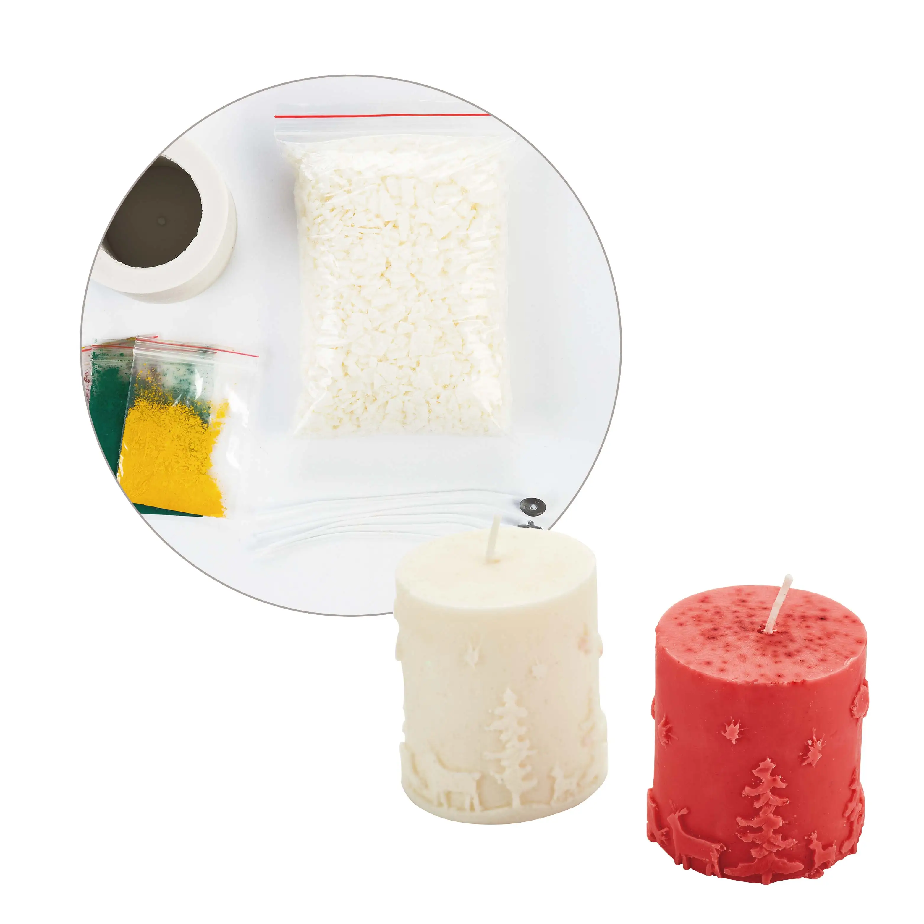 
DIY Soy Wax Candle Making beginner kit for kids 