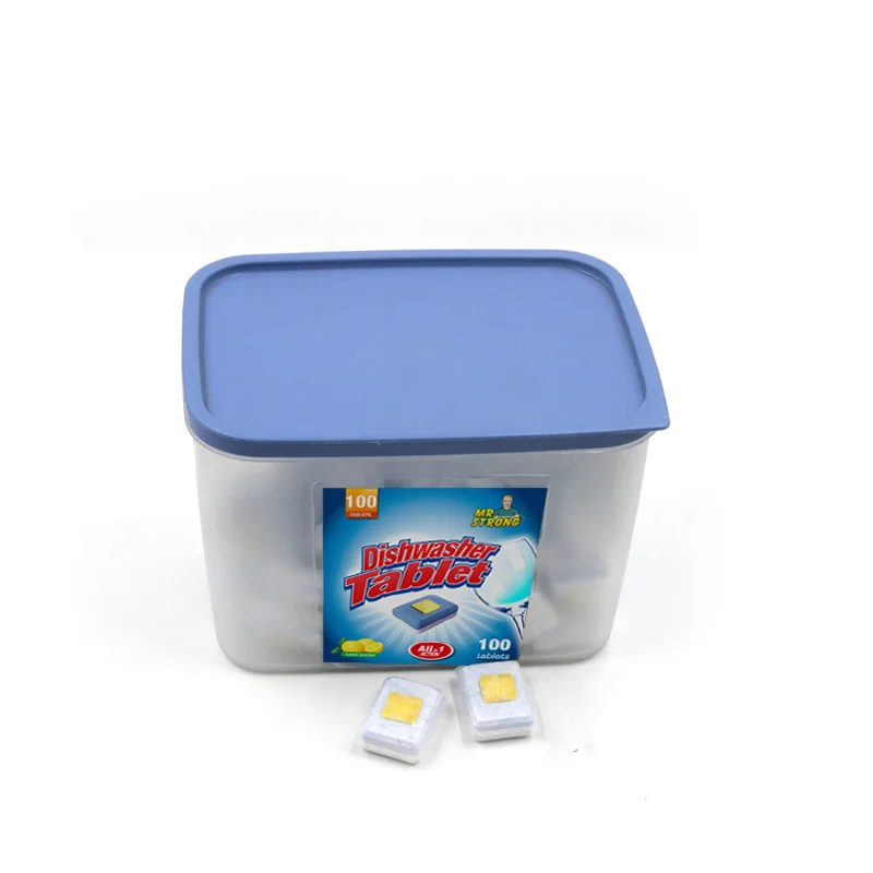 
Colorful Customized Packing dishwasher cleaning tablets 
