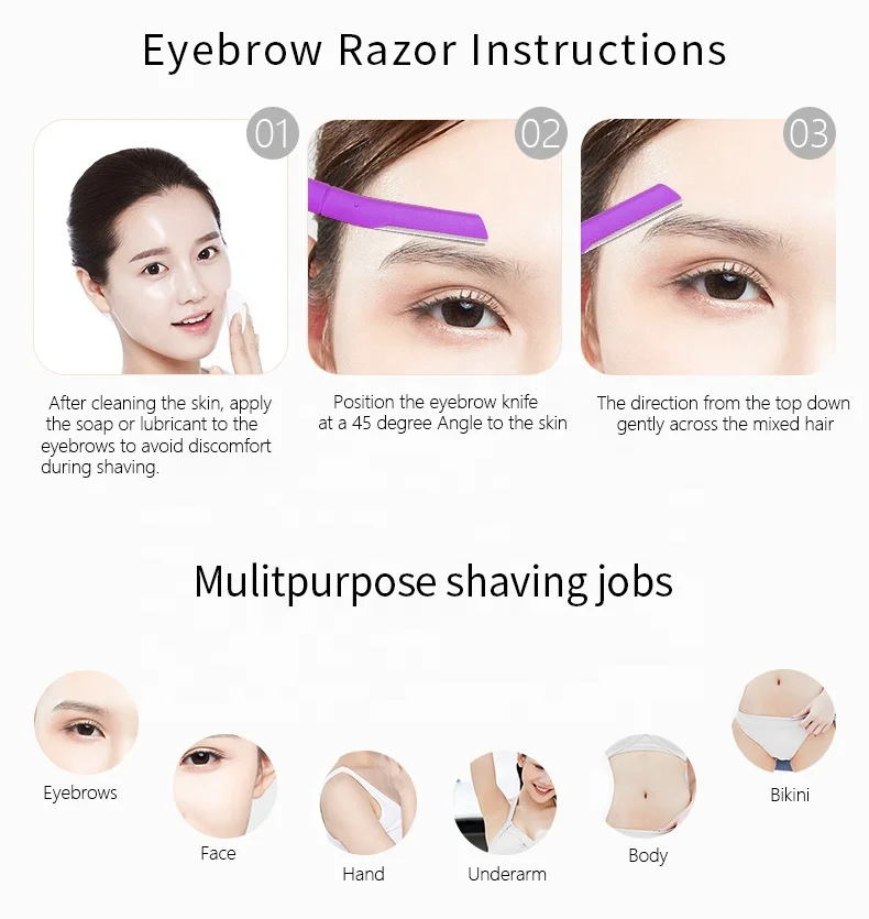  New Fashion Look Пшеничная солома для женских волос лица и бровей инструмент