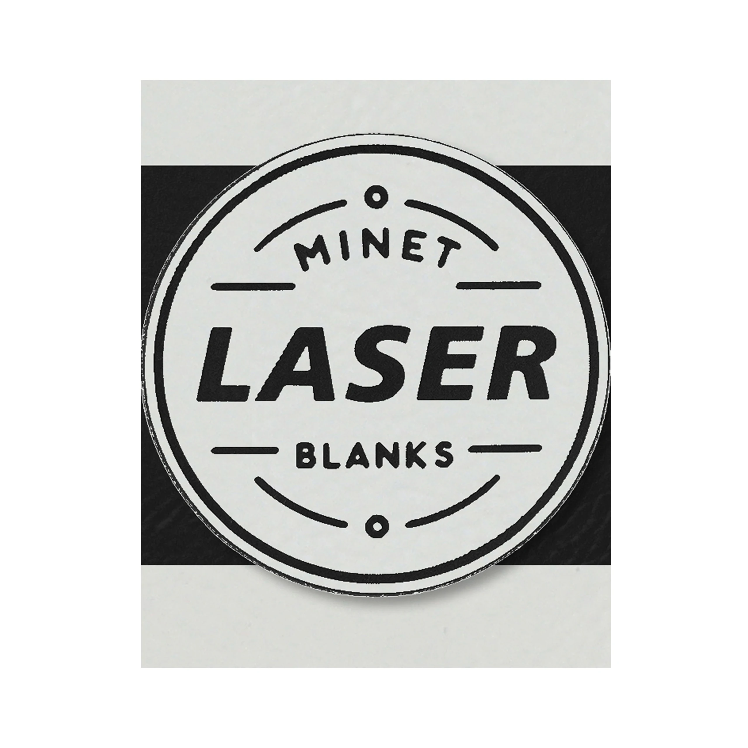 Wholesale Laserable White Color Leatherette Sheets Laser In Black Popular Blanks Laserable Leatherette Without Adhesive