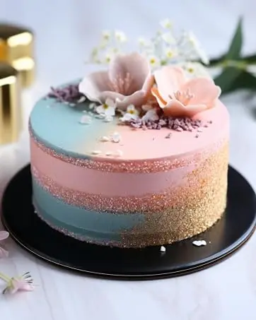 Edible glitter series- 24 Colors Food Coloring Shimmer Powder Fine Edible Glitter Powder for Cake & Drinks