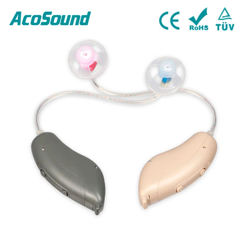Acosound mini micro ear hearing aids sound amplifier for deafness 430 RIC