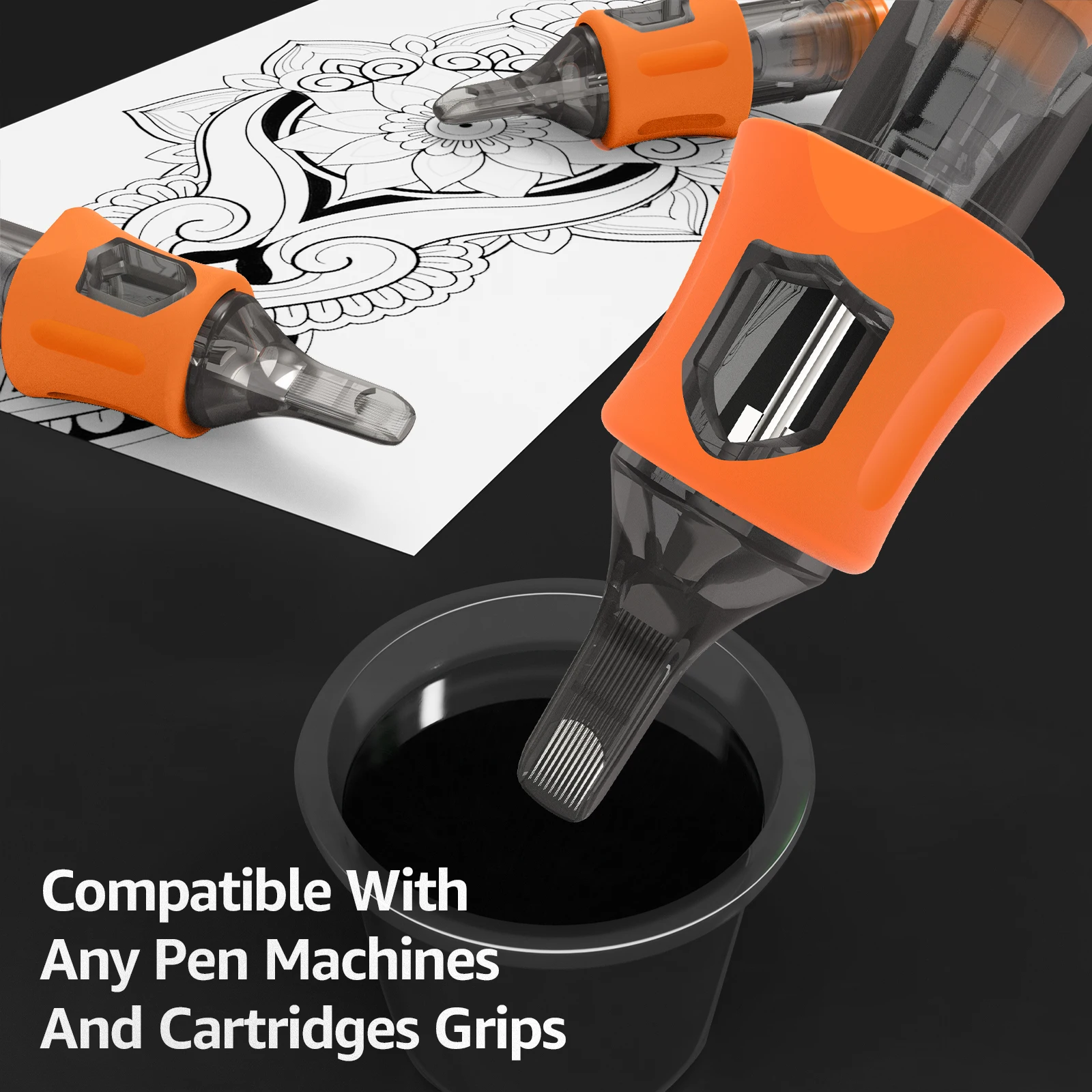 YABA Wholesale Tattoo Needle Soft Finger Ledge Artist Approved Disposable Cartridge Tattoo Needle