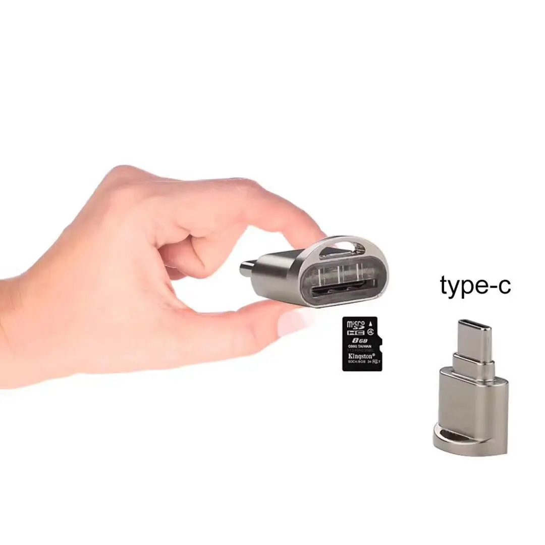 Корпус из цинкового сплава мини usb type c 3 0 USB OTG адаптер micro USB/SD/TF кард-ридер для Macbook мобильных телефонов чтения