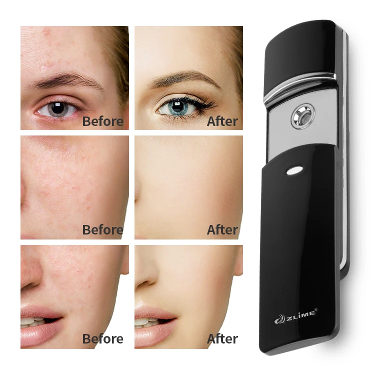 Salon Appliances Face Care Nano Spray Beauty Ionic Warm Steam and Deeply Moisture Face Facial Steamer