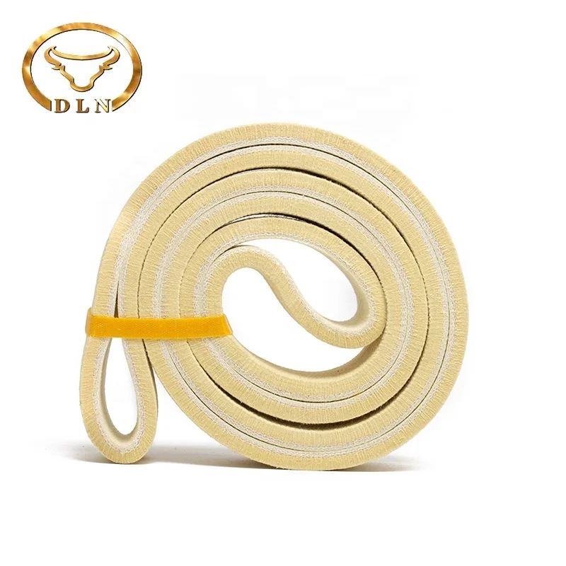 
High quality industrial para aramid seamless felt belt for aluminium extrusion handling system 