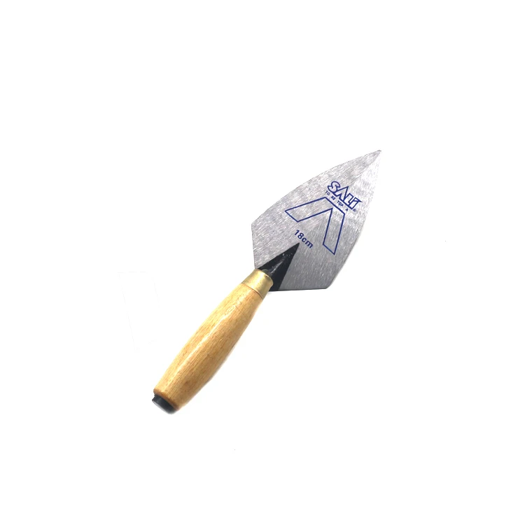 Wood Handle Cement Trowel Float Trowel Stainless Steel Trowel Color Box One Ctn Silver China