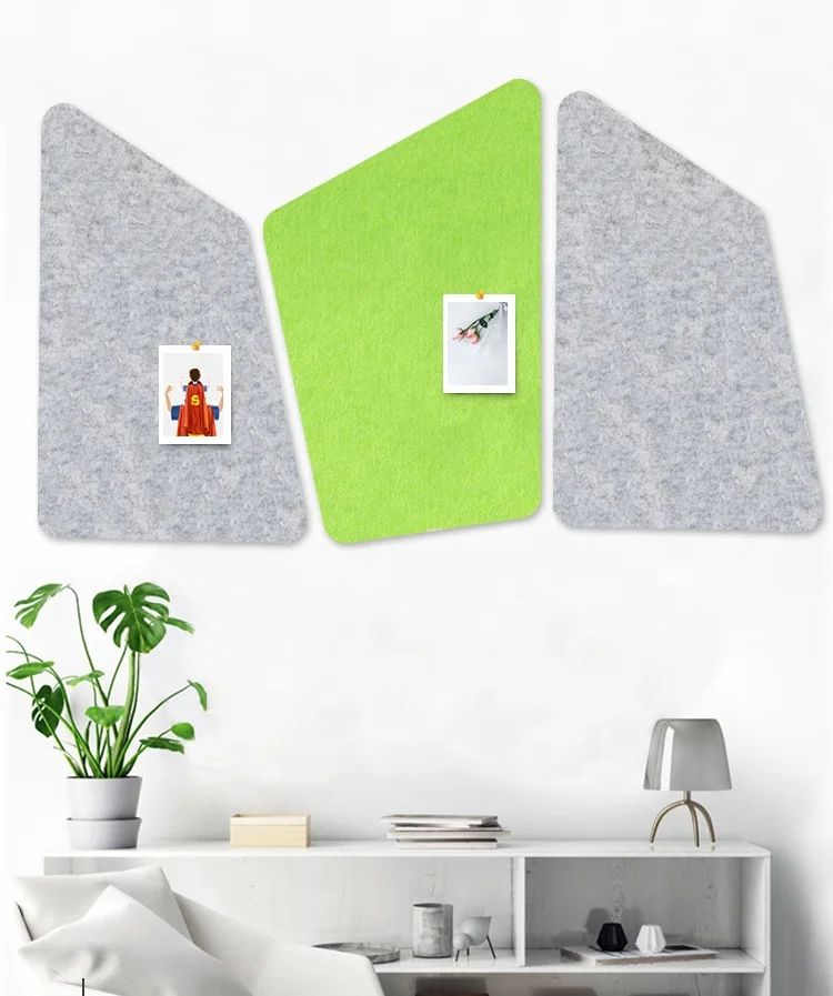 
Set of 3 family notice wall sticker decoration felt pin board bulletin board 