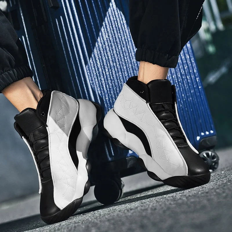 Hot Sale brand logo custom men Basketball Shoes Stnm fashion style large size sports shoes outdoor basketball shoes