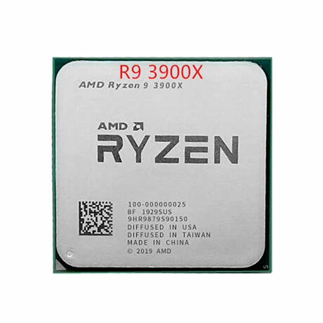 Для AMD R yzen 9 3900X R9 3 8 ГГц двенадцать-Core 24-нить процессор Количество ядер процессора 7NM L3 = 64M 100-000000023 гнездо AM4 без