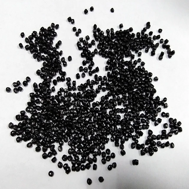 JZ Masterbatch Manufacturer 40% Carbon Black ABS HIPS POM PA PC PET Injection Extrusion Compound Black Masterbatch