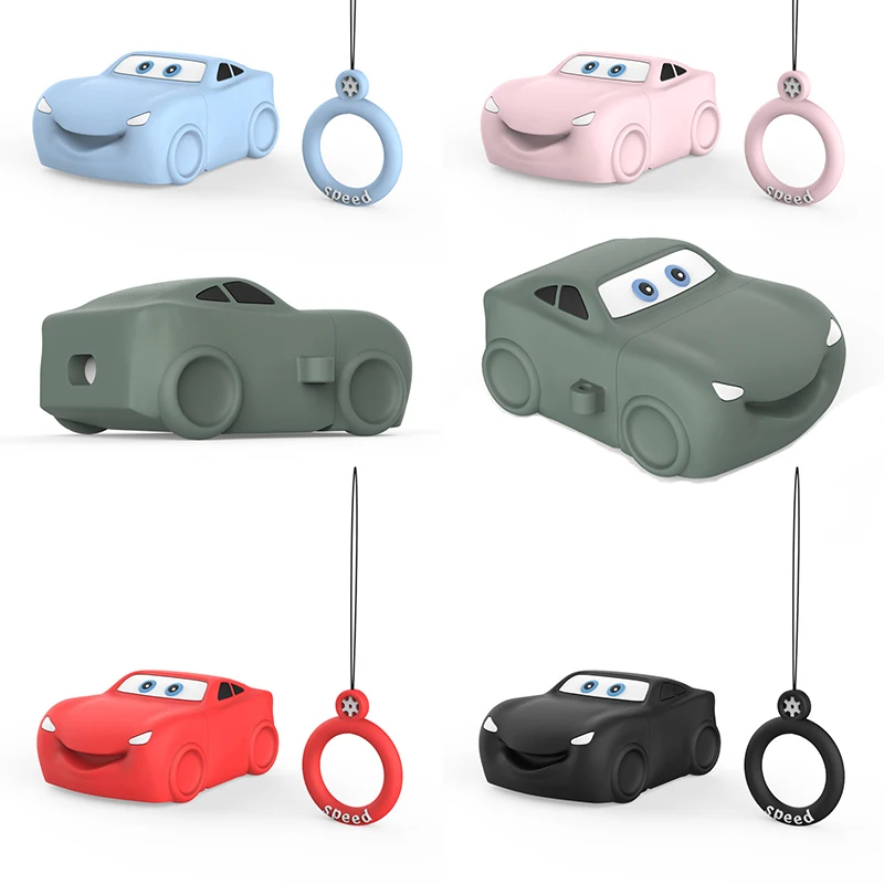  BOORUI silicone waterproof cover 3d for airpod case cars type cartoon tpu earphone cases air pods 1