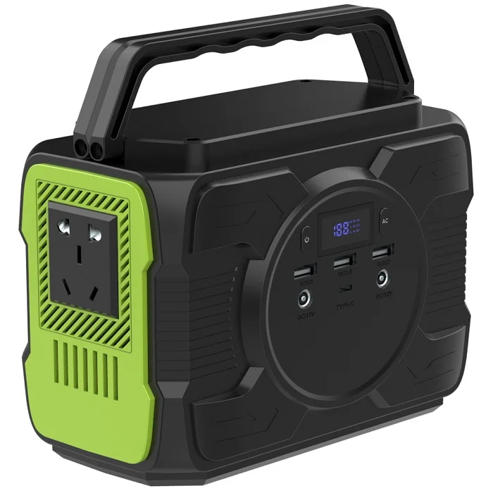 Outdoor Portable Energy Storage 80000mah Power Supply 300w 220v Camping Light led Emergency Power Supply