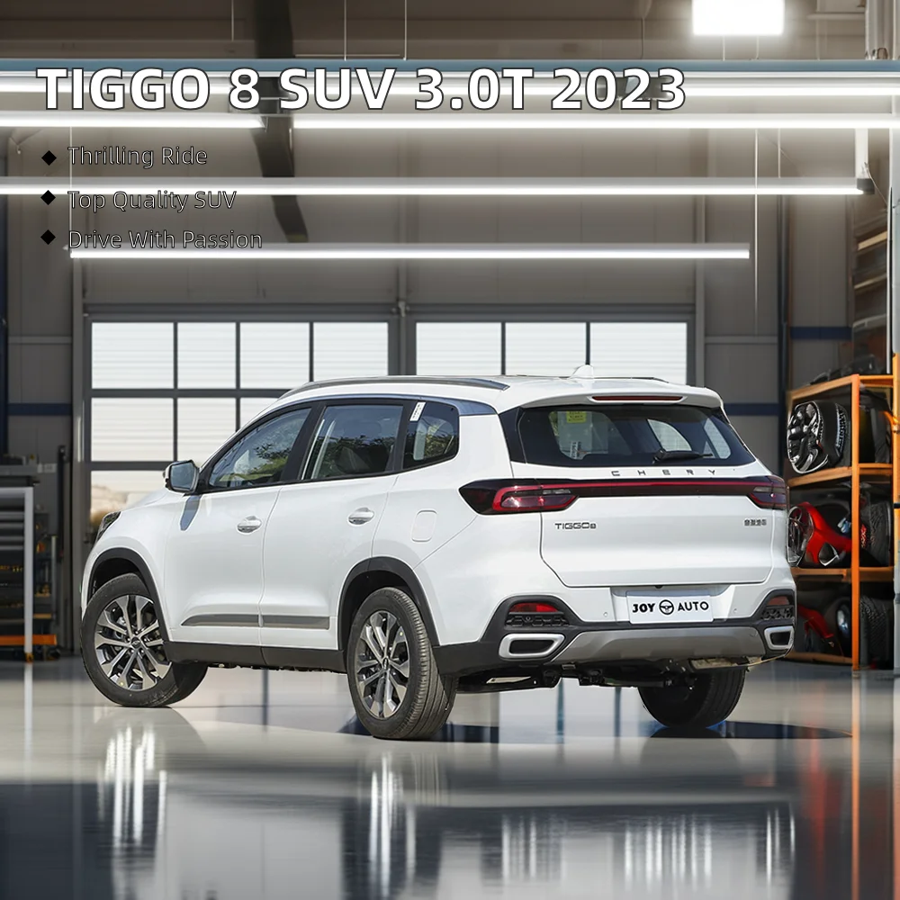 Оптовая продажа 2023 Chery Tiggo 8 Внедорожник высокая производительность 3 0 Т новое состояние автоматическая коробка передач R18 размер шин распродажа