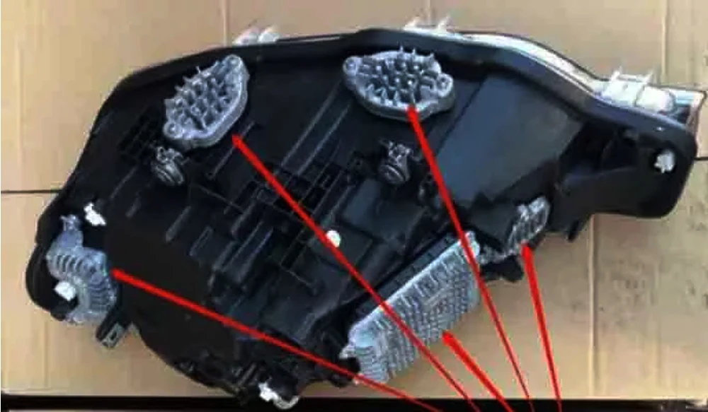  F30 Галогенные ксеноновые фары обновленные полноразмерные светодиодные для Bmw Lci F35