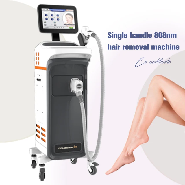 2023 New Beauty Machine Ice Painless Permanent Diode Laser Hair Removal 755Nm 808Nm 1064Nm