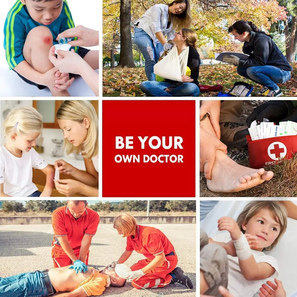 Wholesale medicine bag mini car first aid kit Supplies for emergency medical care