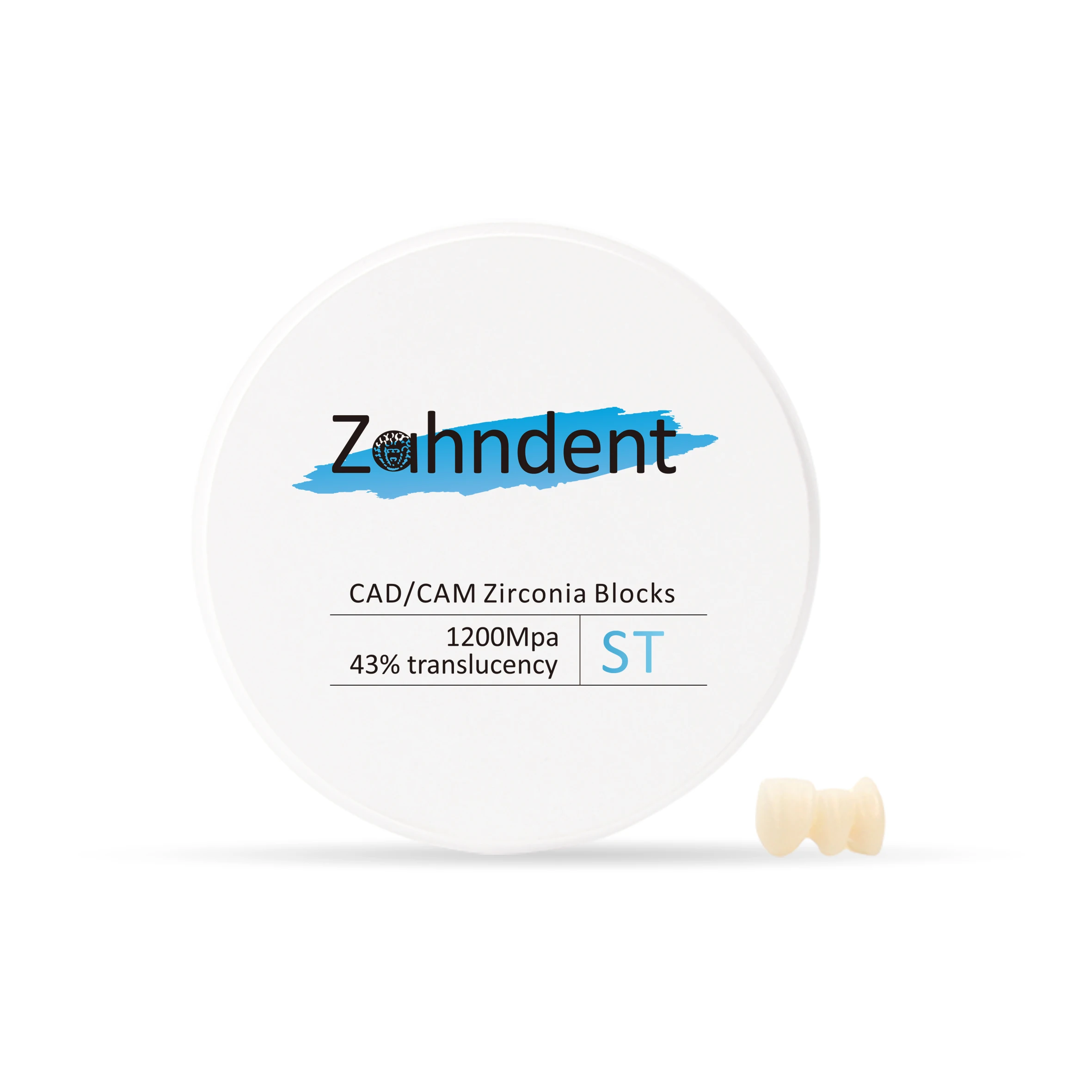 Zahndent высокоэффективный cad cam ST стоматологический лабораторный фрезерный станок циркониевый керамический блок