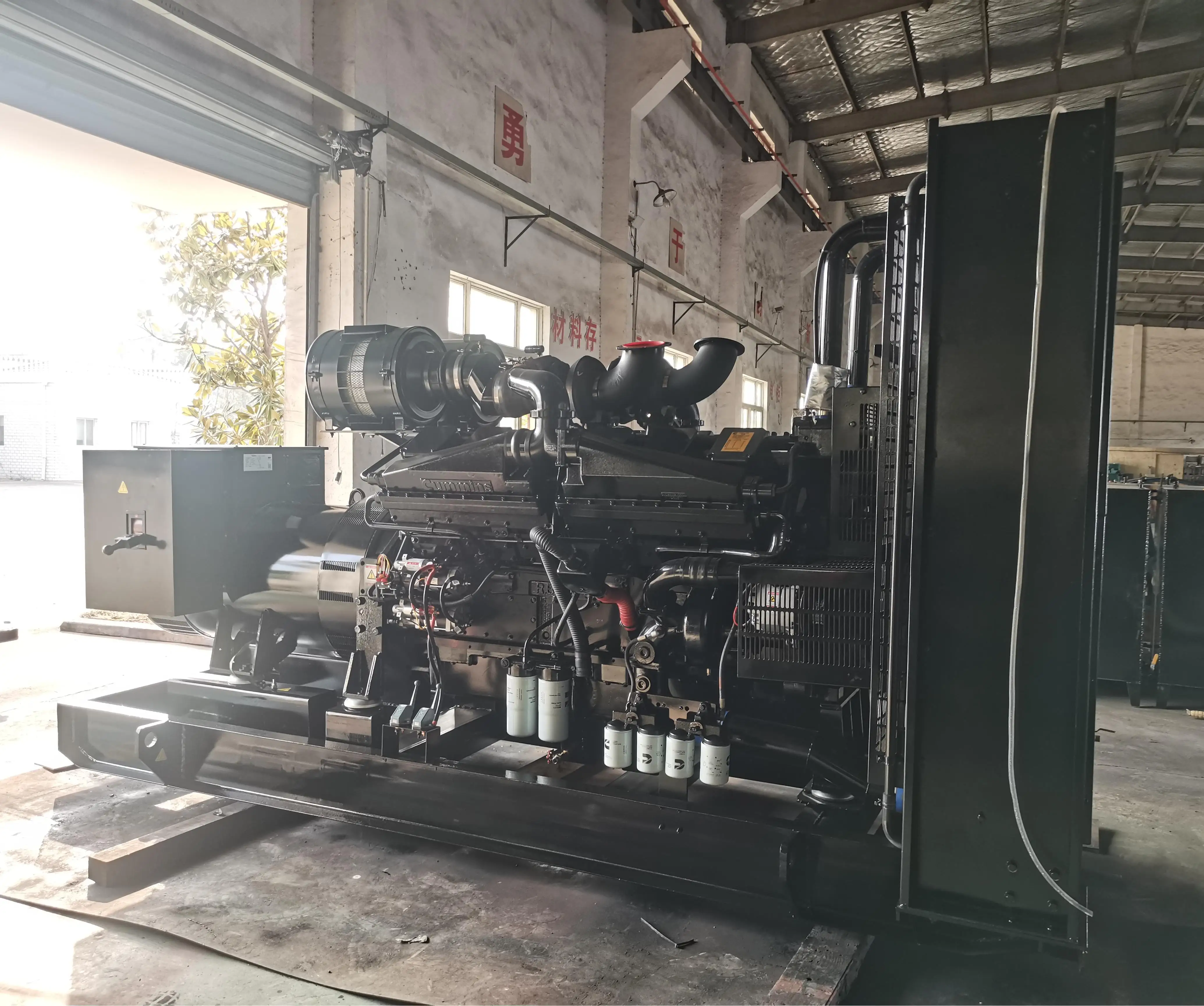 High Quality Factory Price 60HZ 416V Open Type 800KW 1000KVA Industrial Diesel Generator With CCEC Engine KTA38-G2