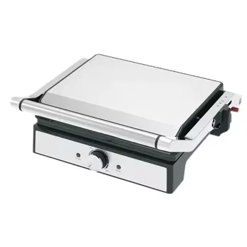 Custom 4 Slice Smokeless Electric Indoor Non-stick Contact Grill Portable Waffle Sandwich Maker Flat Panini Press Grill