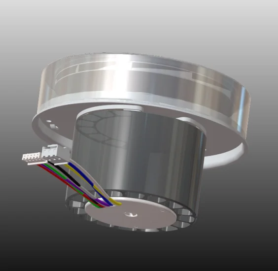 High airflow  48V DC brushless blower centrifugal fan  with industry use and vacuum cleaner