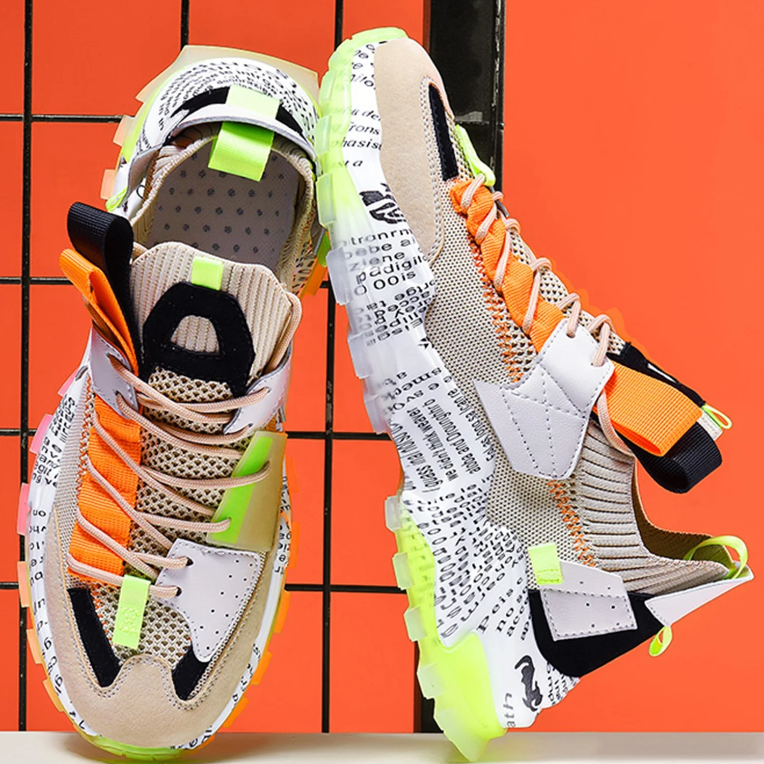 2021 new spring mesh upper Manufacturer wholesale Breathable man  shoes 2021 fashion hot sale Sneaker