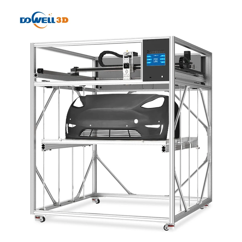 Dowell high speed 1000g/hour 1600mm 1000mm large format industrial 3d printing machine impresora 3d