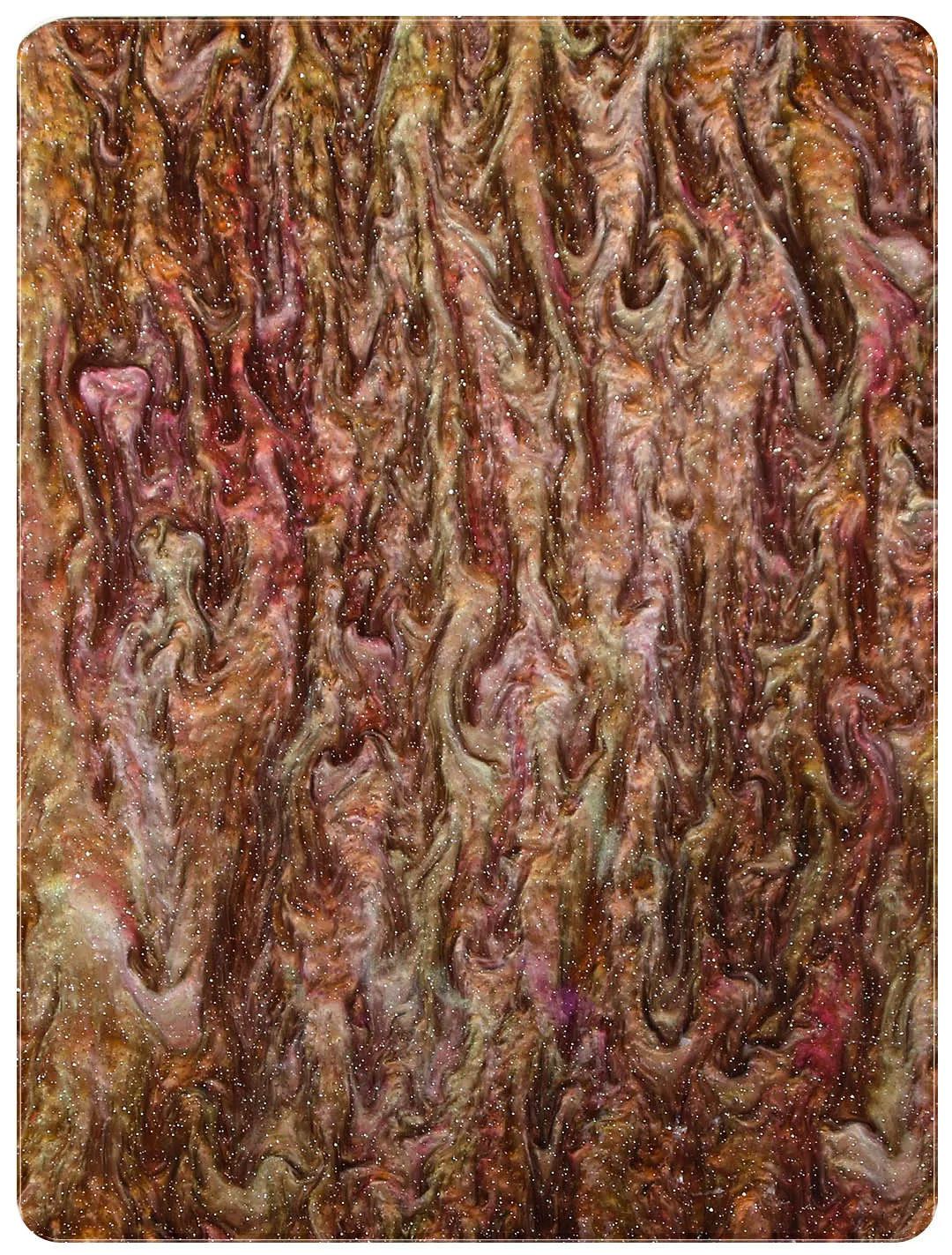 3mm 1/8 in Custom blue starry sky patterned acrylic sheet for furniture signage