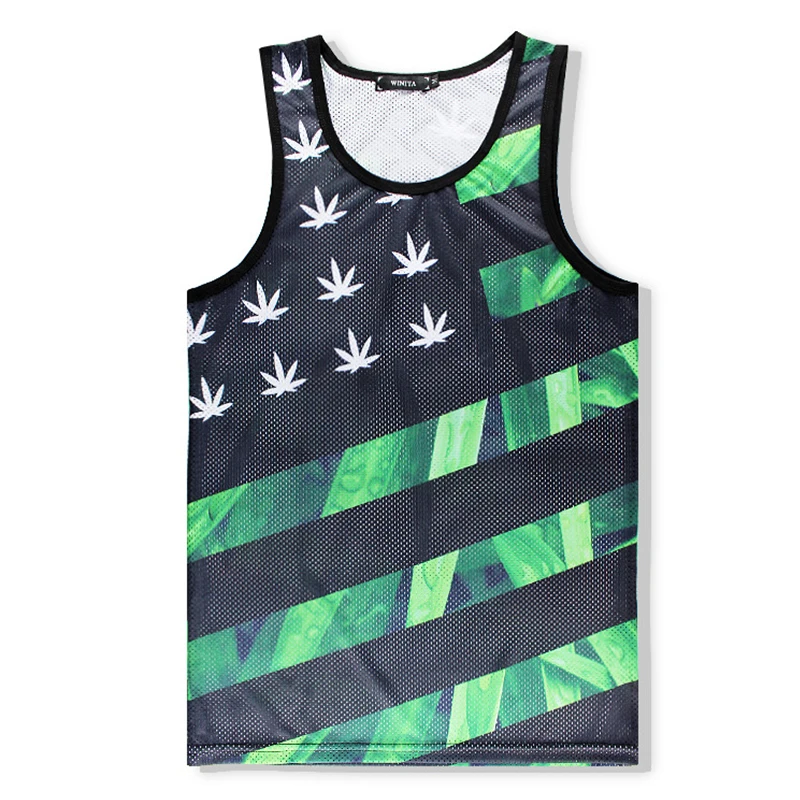  Top Sale Creative Design Factory Price Fashion Mesh Tank Summer