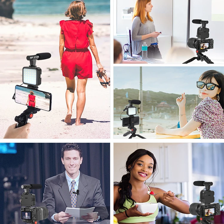 Universal Live Shoot Camera Video Accessories Mobile Phone Stand With