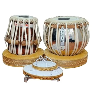 Лучшее качество индийские Музыкальные инструменты tabla ручной работы набор Tabla (масштаб D #) с тяжелой сумкой