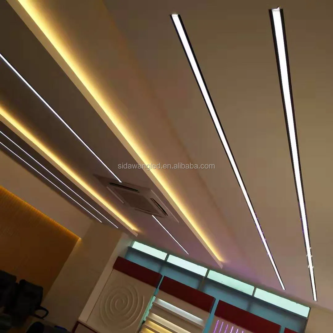 Custom Led Strip Light Aluminum Profile 22*7mm Recessed Led Aluminum Profile Channel with Diffuser