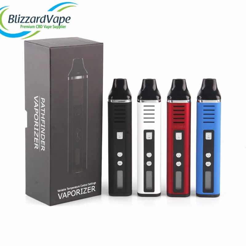 Portable Pathfinder Temperature Adjustable Dry Herb Vaporizer With LCD Screen
