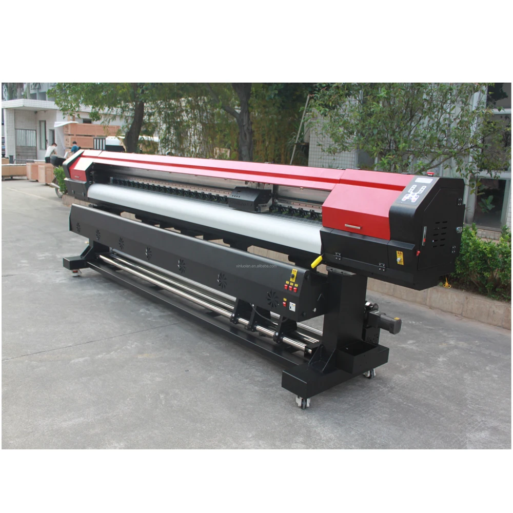 Эко-сольвентный принтер 10 футов 3,2 метра (с двумя головками dx5/xp600/dx7/4720)