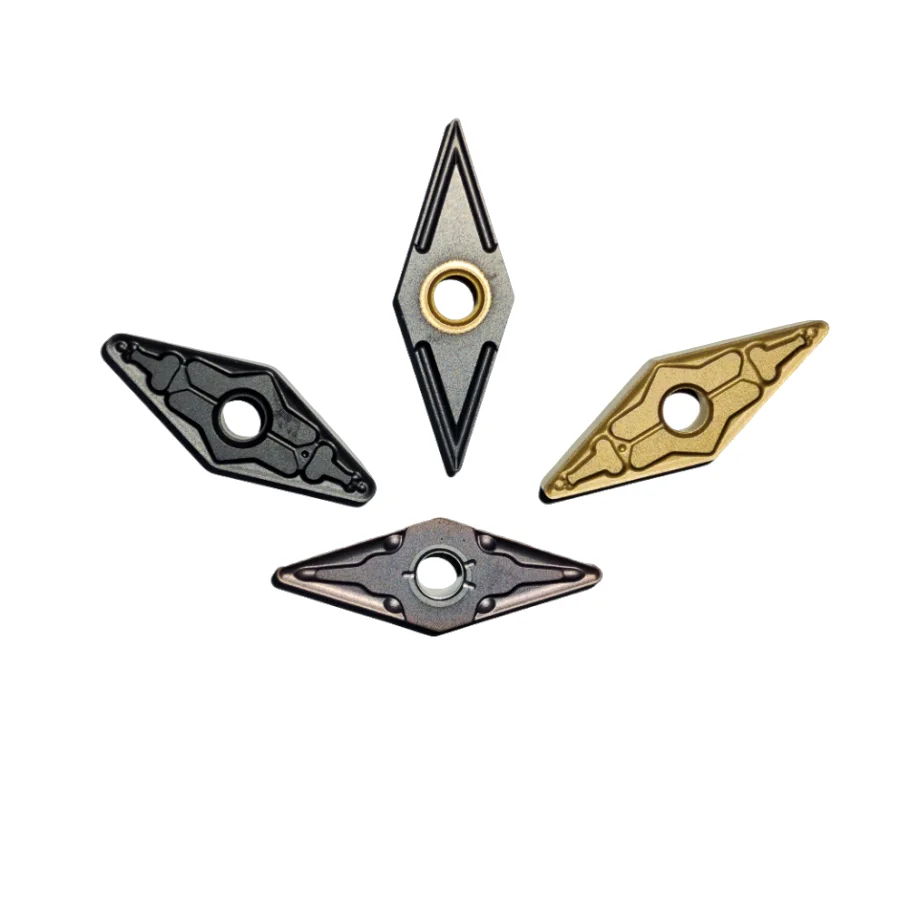 Coated PVD Lathe Turning Tool Holder Replacement Insert Carbide Turning Cutter Insert for Steel and Stainless Steel