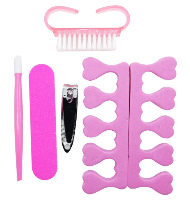 Factory direct wholesale manicure foot pedicure spa set tools disposable manicure kit