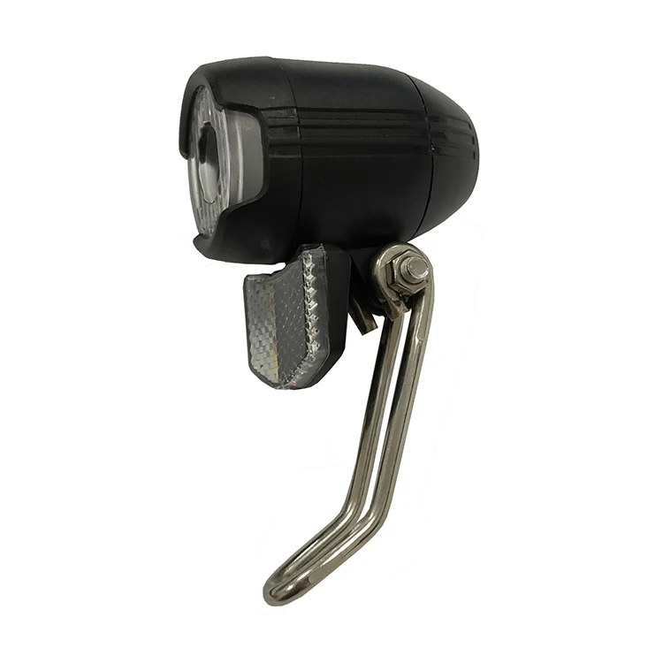 Front Bike light with Reflector and power cable and Die casting cover