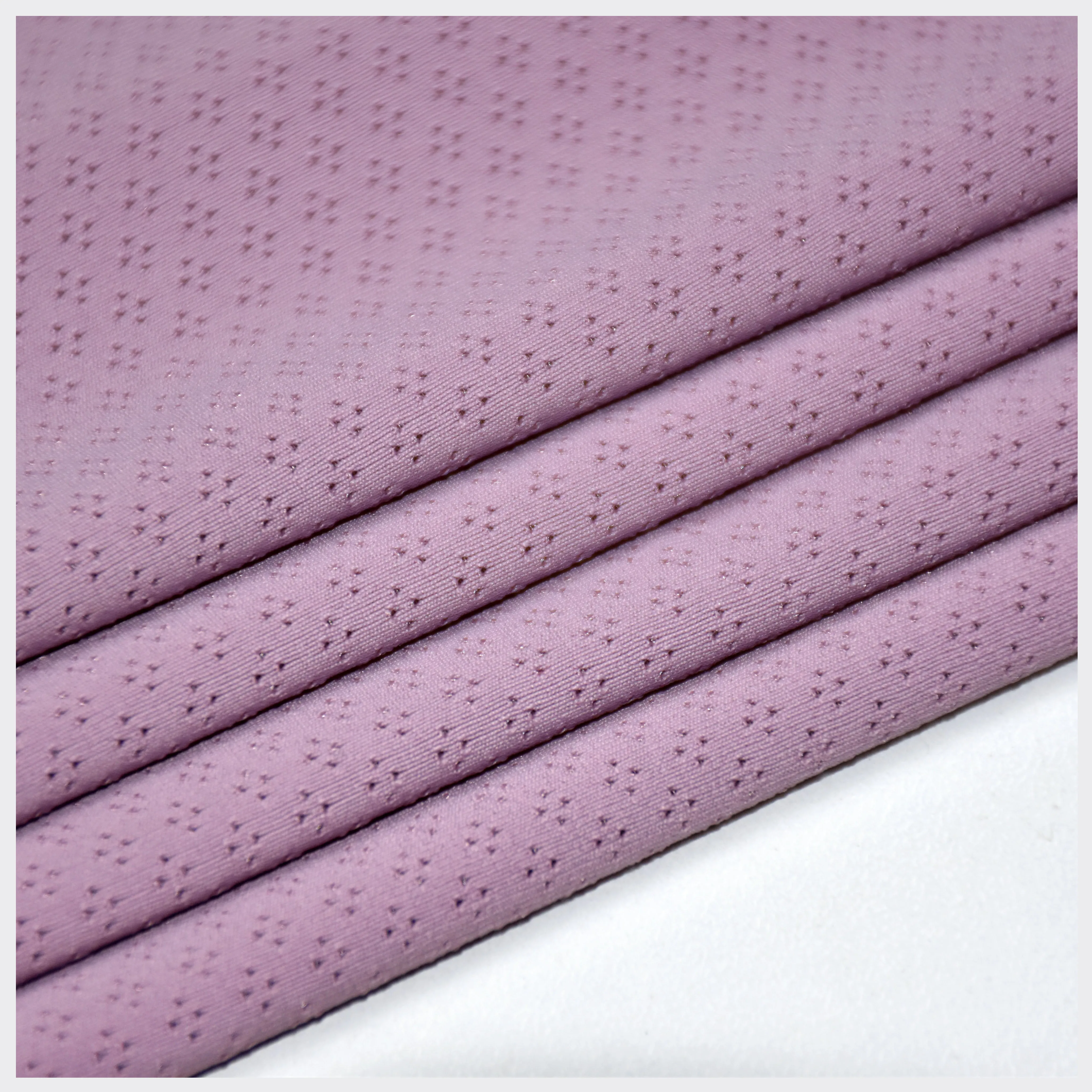 
High Quality 170GSM Polyamide 90 Soft Elastic 10 floral jacquard breathable mesh fabric for underwear and yoga 