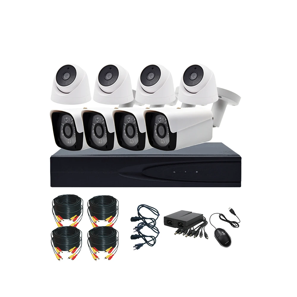  Производители систем видеонаблюдения Cctv Camera с Dvr System Techage 8ch 1080p Ahd Kit 5MP-N 2MP/1080P